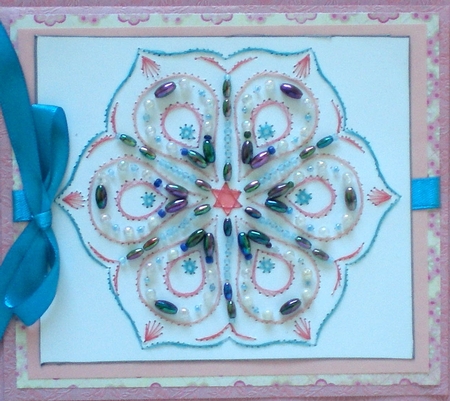 Ed023 Lotus Mandala by Pamela Horton