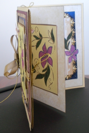 Swirly Flower & Butterfly Various Occasions Topper 10 by Pamela Horton