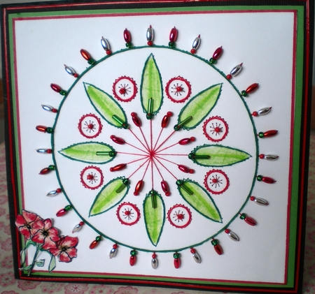 Ed057 Flower Mandala 2 by Pamela Horton