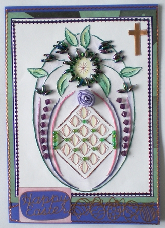 Ed058 Faberge Egg by Pamela Horton