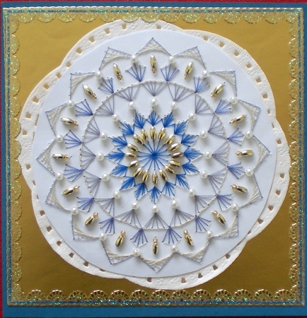 Ed061 Lace Doily by Pamela Horton