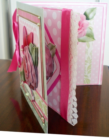 Camelia Beauty 2 Card Sheet Step by Step by Pamela Horton
