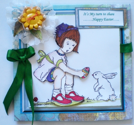 Crafty Bob's Sassy Cheryl Single: a Special Egg Girl by Pamela Horton