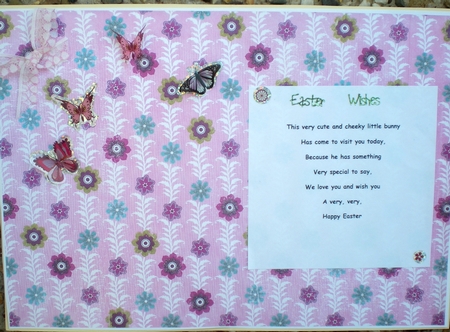 Crafty Bob's Sassy Cheryl Single: Butterfly Bunny by Pamela Horton