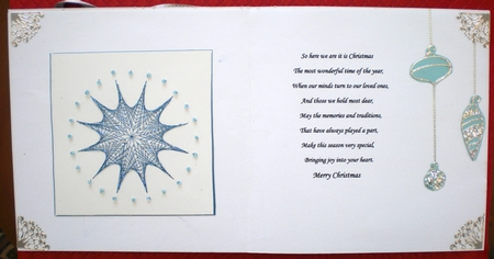 Ed083 White Snowflake by Pamela Horton