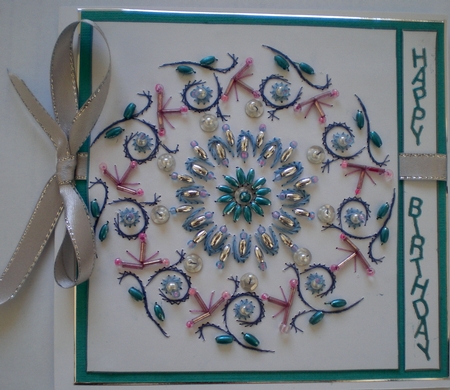Ed090 Flower Mandala by Pamela Horton