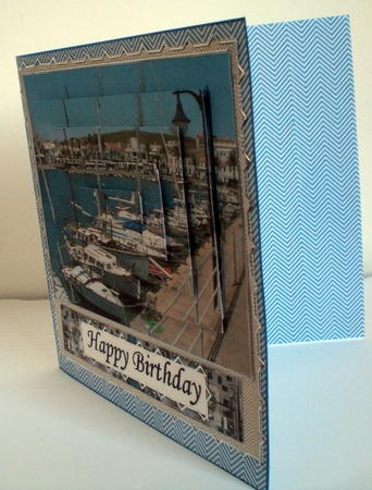 Harbour Stacker Card - with Matching Tags by Pamela Horton
