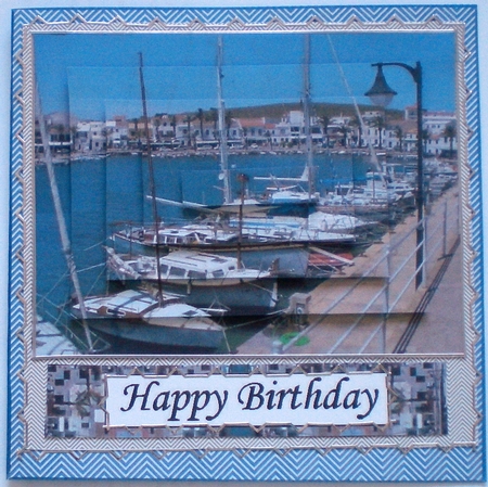 Harbour Stacker Card - with Matching Tags by Pamela Horton