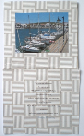 2 Harbour Toppers Card - with Matching Tags by Pamela Horton