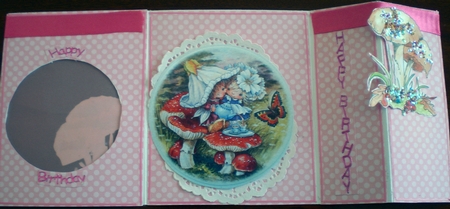 Mushrooms Digital Stamp with Watercoloured Version Too by Pamela Horton