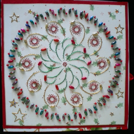 Ed115 Floral Mandala by Pamela Horton