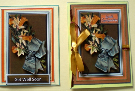 Vintage Flowers Duodecoupage by Pamela Horton