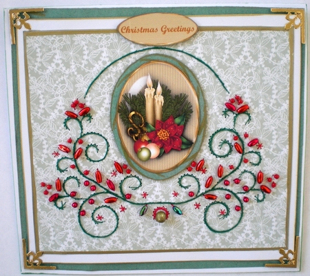 Ed121 Floral by Pamela Horton