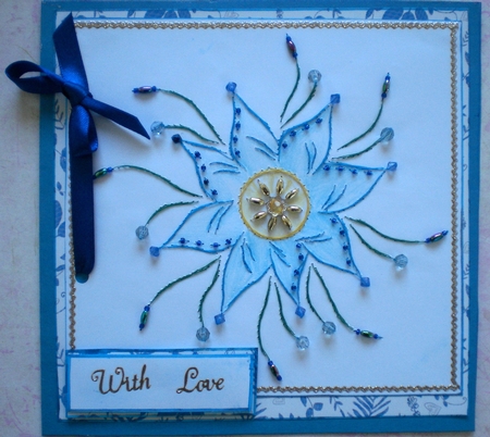 Ed128 Floral by Pamela Horton