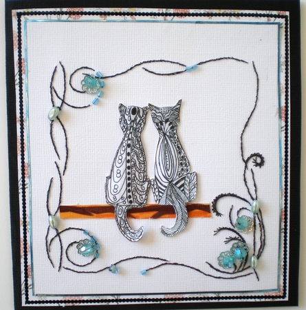 Ed131 Vintage Border by Pamela Horton