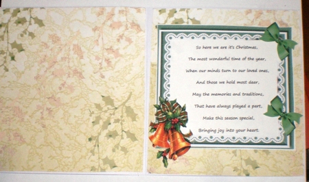 Beautiful Christmas Bells and Scene  by Pamela Horton