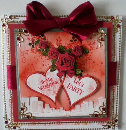 Love in the City with Decoupage by Pamela Horton