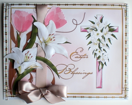 Easter Blessings Quick Card by Pamela Horton