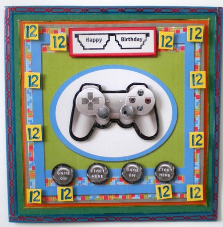 Male Teenager Birthday Video Games Gamer Playstation by Pamela Horton