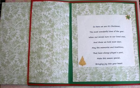ED157 Christmas curly border by Pamela Horton