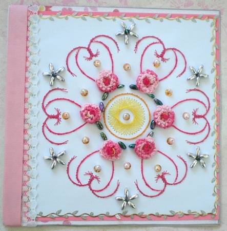 ED164 Mandala flower by Pamela Horton