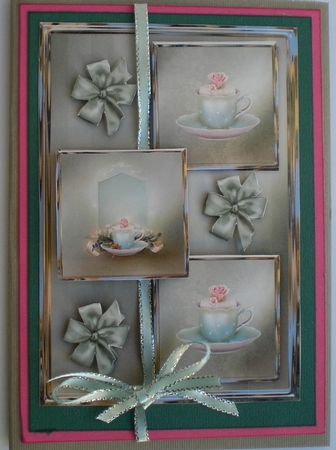 Sweet Treats Three Square Quick Card by Pamela Horton