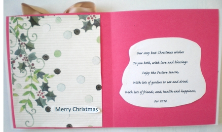 Beautiful Christmas Pine cones and Holly  by Pamela Horton