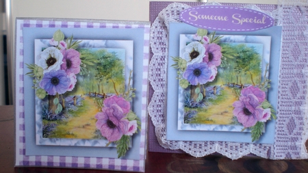 Beautiful Anemones at Bluebell Woods by Pamela Horton