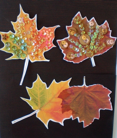 AUTUMN/FALL LEAVES BACKGROUND with Commercial Use by Pamela Horton
