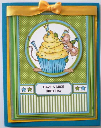 Sassy Cheryl - Sneaky Mouse - Have a mice birthday by Pamela Horton