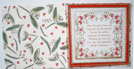 Incert with Verse by Pamela Horton