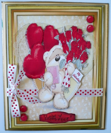 A4 ,Be My Valentine  by Pamela Horton