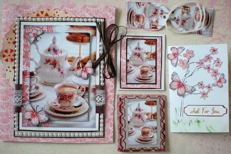 Afternoon Tea 15 by Pamela Horton