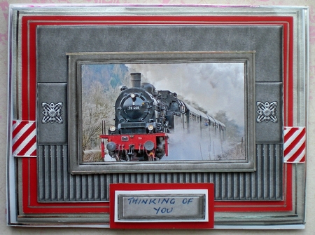 Steam Train Topper + Sayings by Pamela Horton