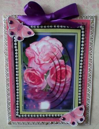 beautiful rose pyramid by Pamela Horton