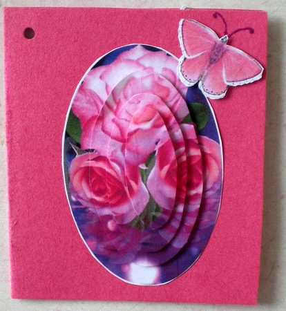 beautiful rose pyramid by Pamela Horton
