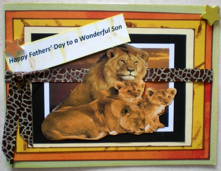 The Family Man 7x5 by Pamela Horton