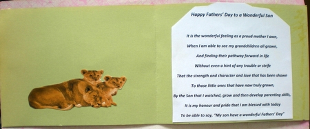 The Family Man 7x5 by Pamela Horton