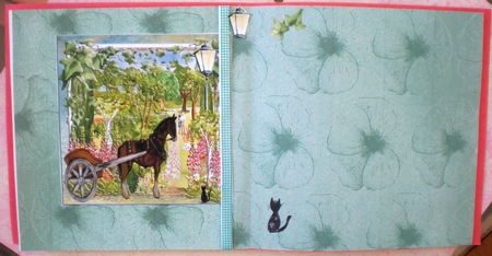 Lovers Lane 7x7 by Pamela Horton