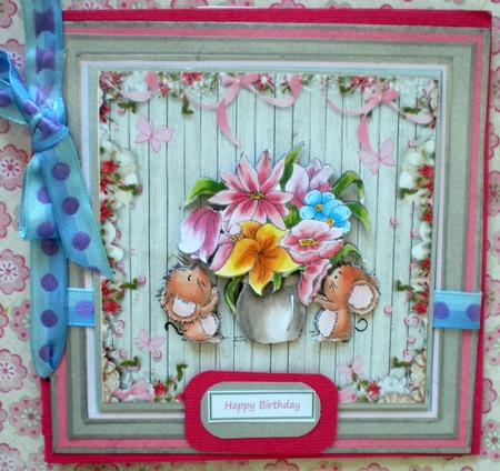 Flowers for You Topper by Pamela Horton