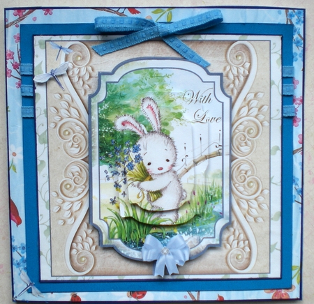 BUNCH OF LOVE UNIVERSAL CARD FRONT by Pamela Horton