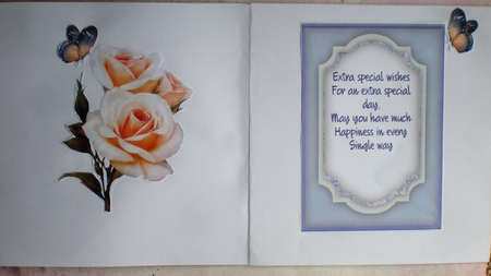Cream Roses on a Lace Mat  by Pamela Horton
