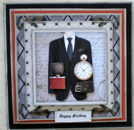 Male Card Gentleman by Pamela Horton
