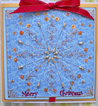 ED188 Christmas star by Pamela Horton