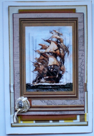 On the Wide Blue Sea 3 by Pamela Horton