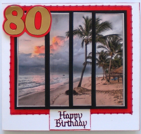 Tropical Beach Topper by Pamela Horton