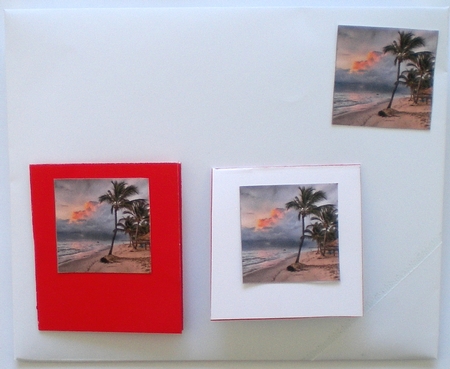 Tropical Beach Topper by Pamela Horton