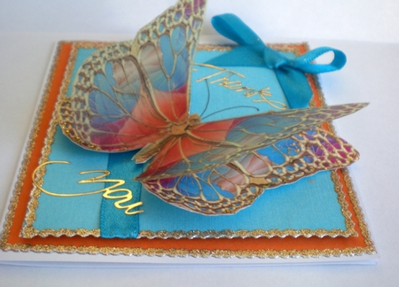 Art Nouveau Bright Butterflies JPEG Sheet 1 by Pamela Horton