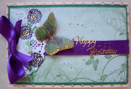 Art Nouveau Bright Butterflies JPEG Sheet 2 by Pamela Horton