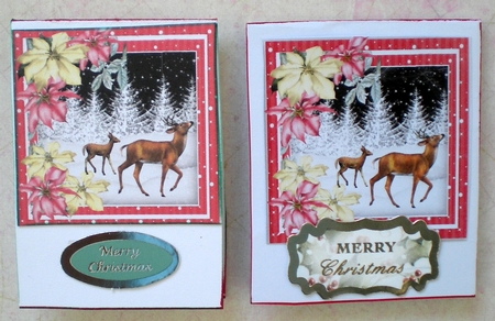 Deer in the Snow by Pamela Horton